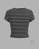 Striped Black